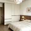Giường Ngủ Thông Minh Gỗ MDF Màu Nâu Vân Gỗ