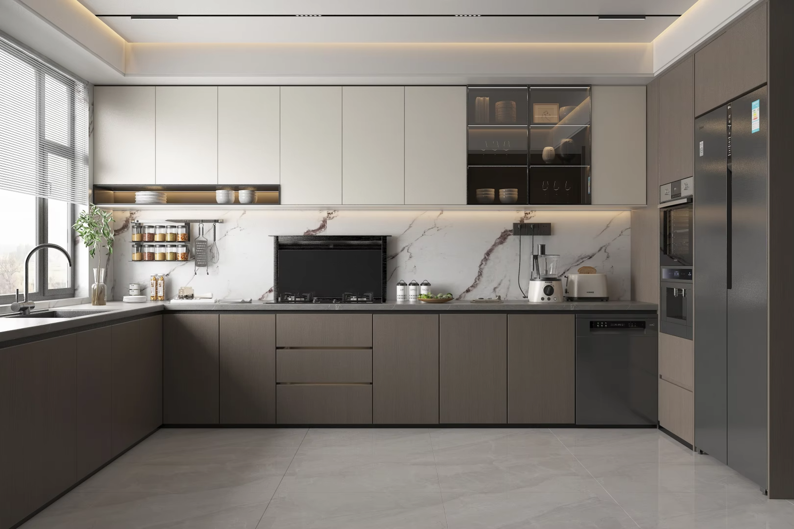 Giường Ngủ Thông Minh Gỗ MDF Màu Nâu Vân Gỗ - Ảnh 4